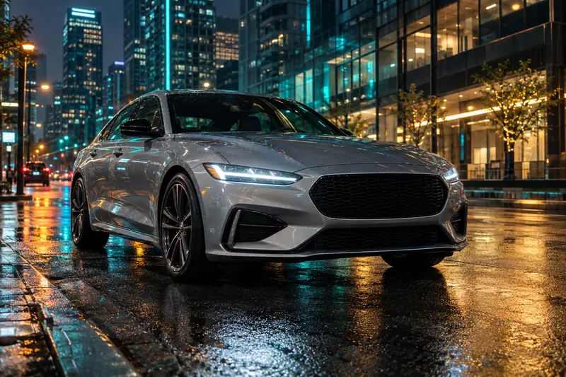 Commuter sport sedan — illustrative photo